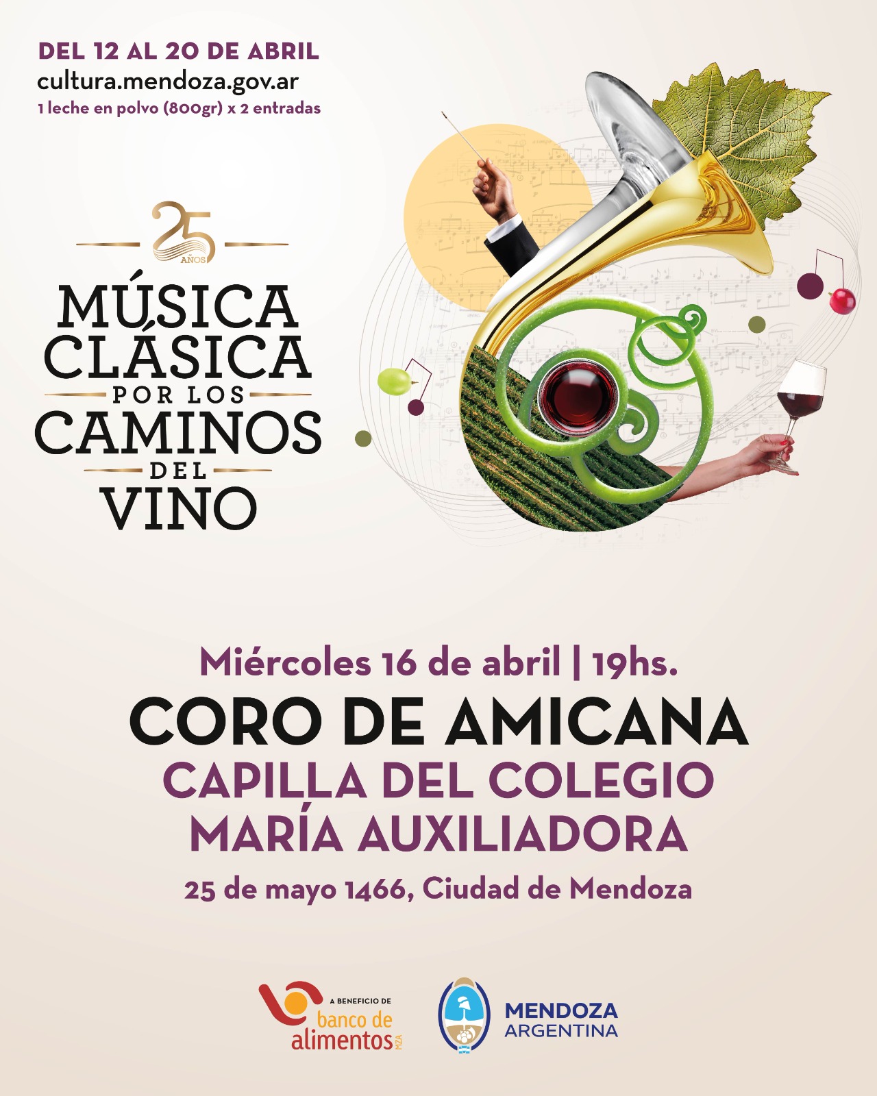 Música Clásica Por Los Caminos Del Vino En La Capilla Del Colegio María Auxiliadora